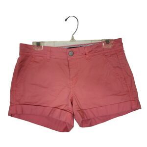 Aeropostale Peach Cuffed Shorts Size 4